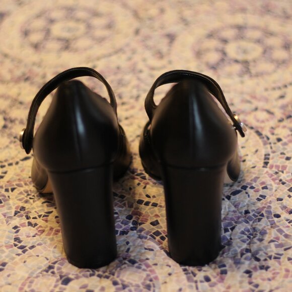 Karl Lagerfeld Edna Leather Mary Janes - Picture 2 of 7